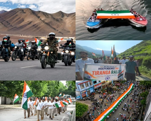 From homes to Himalayas, the Tiranga brings India together